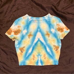 Tie-Dye Crop Top